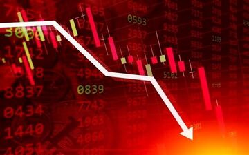 سقوط آزاد بورس / 86 درصد بازار سهام قرمز شد
