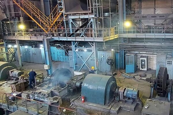 تعمیرات اساسی ماشین پخت شماره ۲ آگلومراسیون ذوب اهن با موفقیت