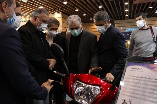 بازدید شهردار تهران از گروه بهمن موتور