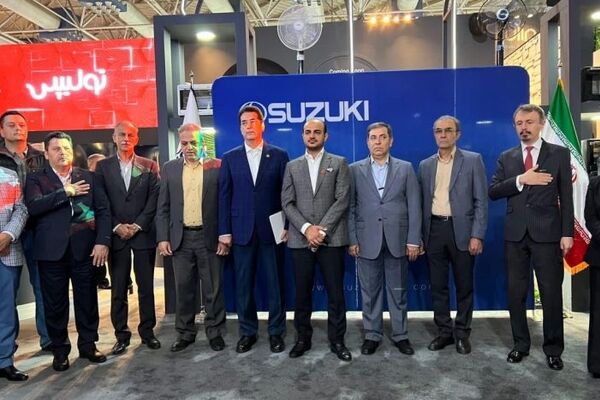 رونمایی از برند سوزوکی در نمایشگاه لوازم خانگی تهران