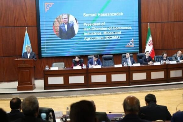۶پیشنهاد مهم و اجرایی رئیس اتاق ایران برای توسعه روابط تجاری با قزاقستان