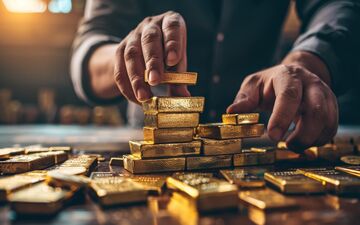 کاهش قیمت طلا در اولین روز هفته 