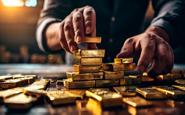 کاهش قیمت طلا در اولین روز هفته 