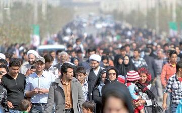 تازه‌ترین برآوردها از  جمعیت ایران / نرخ رشد جمعیتی کشور کمتر از متوسط جهانی شد
