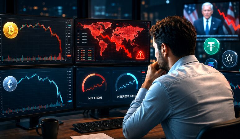 چگونه اخبار اقتصادی باعث تغییر قیمت ارزهای دیجیتال می‌شوند؟
